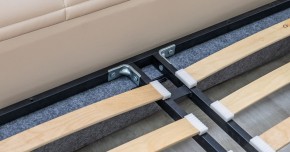 Кровать двойная Оливия 160 + ортопед. основание в Талице - talica.ok-mebel.com | фото 15