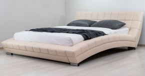 Кровать двойная Оливия 160 + ортопед. основание в Талице - talica.ok-mebel.com | фото 4