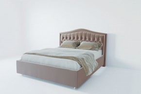 Кровать Калининград с ПМ 800 (велюр серый) в Талице - talica.ok-mebel.com | фото 2