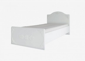 KI-KI КРД900.1 Кровать 900 (белый/белое дерево) в Талице - talica.ok-mebel.com | фото 4