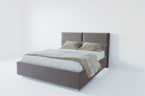 Кровать Корсика с ПМ 1200 (велюр темно-серый) в Талице - talica.ok-mebel.com | фото 2