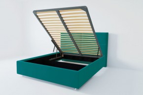 Кровать Корсика с ПМ 1600 (велюр бирюзовый) в Талице - talica.ok-mebel.com | фото