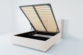 Кровать Корсика с ПМ 1800 (экокожа белая) в Талице - talica.ok-mebel.com | фото