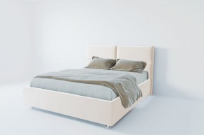 Кровать Корсика с ПМ 1800 (экокожа белая) в Талице - talica.ok-mebel.com | фото 2
