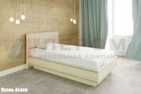 Кровать КР-1011 с мягким изголовьем в Талице - talica.ok-mebel.com | фото