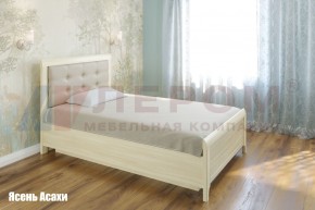 Кровать КР-1031 с мягким изголовьем в Талице - talica.ok-mebel.com | фото