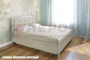 Кровать КР-1033 с мягким изголовьем в Талице - talica.ok-mebel.com | фото
