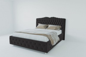Кровать Нягань с ПМ 2000 (экокожа кольт ч) в Талице - talica.ok-mebel.com | фото 2