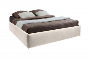 Кровать Подиум с ПМ 800 (экокожа белая) в Талице - talica.ok-mebel.com | фото 2