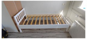 Кровать полутораспальная Белая эмаль в Талице - talica.ok-mebel.com | фото 2