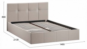 Кровать полутораспальная Лора с ПМ в Талице - talica.ok-mebel.com | фото 4