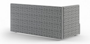 Кровать Quadra интерьерная в Талице - talica.ok-mebel.com | фото 2