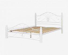 Кровать "Фортуна 1" КМД 2.01 Белая (1200*2000) (ножки-белые) с коваными элементами в Талице - talica.ok-mebel.com | фото 2