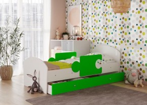 Кровать "Мозайка" на ламелях + бортики + ящики в Талице - talica.ok-mebel.com | фото 11