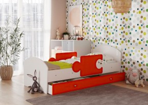 Кровать "Мозайка" на ламелях + бортики + ящики в Талице - talica.ok-mebel.com | фото 3