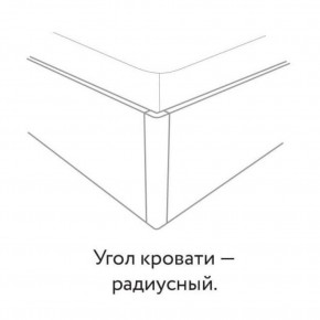 НАОМИ Кровать БЕЗ основания 1600х2000 в Талице - talica.ok-mebel.com | фото 3