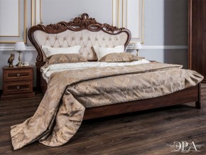 Кровать с мягким изголовьем Афина 1600 (караваджо) в Талице - talica.ok-mebel.com | фото 1