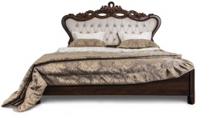 Кровать с мягким изголовьем Афина 1600 (караваджо) в Талице - talica.ok-mebel.com | фото 2