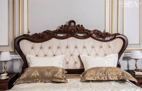 Кровать с мягким изголовьем Афина 1600 (караваджо) в Талице - talica.ok-mebel.com | фото 4