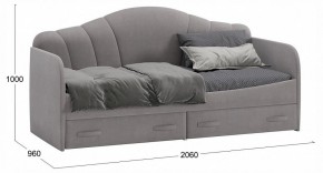 Кровать Сабрина ТД-307.12.02 в Талице - talica.ok-mebel.com | фото 3