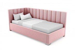 Кровать угловая Хлоя интерьерная +основание (80х200) в Талице - talica.ok-mebel.com | фото 11
