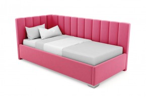 Кровать угловая Хлоя интерьерная +основание (80х200) в Талице - talica.ok-mebel.com | фото 13