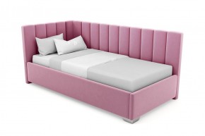 Кровать угловая Хлоя интерьерная +основание (80х200) в Талице - talica.ok-mebel.com | фото 6