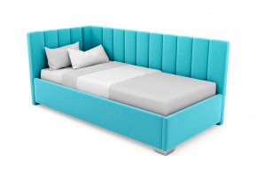 Кровать угловая Хлоя интерьерная +основание (80х200) в Талице - talica.ok-mebel.com | фото 7