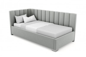 Кровать угловая Хлоя интерьерная +основание (80х200) в Талице - talica.ok-mebel.com | фото 8