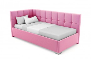 Кровать угловая Мия интерьерная +основание (80х200) в Талице - talica.ok-mebel.com | фото 11