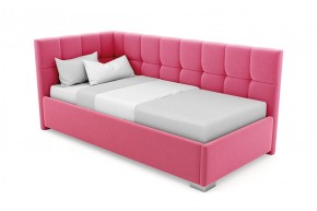 Кровать угловая Мия интерьерная +основание (80х200) в Талице - talica.ok-mebel.com | фото 12
