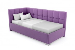 Кровать угловая Мия интерьерная +основание (80х200) в Талице - talica.ok-mebel.com | фото 20