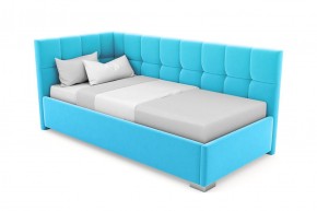 Кровать угловая Мия интерьерная +основание (80х200) в Талице - talica.ok-mebel.com | фото 22