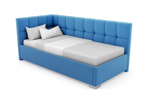 Кровать угловая Мия интерьерная +основание (80х200) в Талице - talica.ok-mebel.com | фото 3