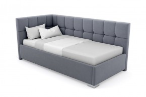 Кровать угловая Мия интерьерная +основание (80х200) в Талице - talica.ok-mebel.com | фото 8
