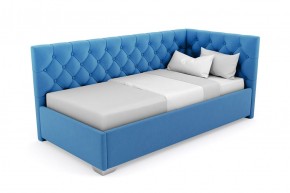 Кровать угловая Виола интерьерная +основание (120х200) в Талице - talica.ok-mebel.com | фото