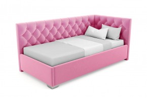 Кровать угловая Виола интерьерная +основание (120х200) в Талице - talica.ok-mebel.com | фото 11