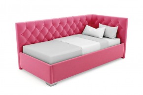 Кровать угловая Виола интерьерная +основание (120х200) в Талице - talica.ok-mebel.com | фото 12