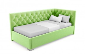 Кровать угловая Виола интерьерная +основание (120х200) в Талице - talica.ok-mebel.com | фото 14
