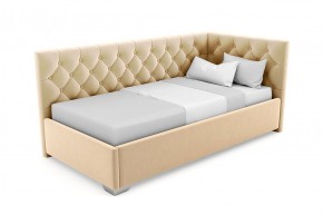 Кровать угловая Виола интерьерная +основание (120х200) в Талице - talica.ok-mebel.com | фото 17
