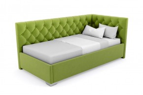 Кровать угловая Виола интерьерная +основание (120х200) в Талице - talica.ok-mebel.com | фото 19
