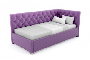 Кровать угловая Виола интерьерная +основание (120х200) в Талице - talica.ok-mebel.com | фото 20