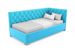 Кровать угловая Виола интерьерная +основание (120х200) в Талице - talica.ok-mebel.com | фото 22