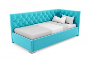 Кровать угловая Виола интерьерная +основание (120х200) в Талице - talica.ok-mebel.com | фото 6