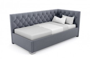 Кровать угловая Виола интерьерная +основание (120х200) в Талице - talica.ok-mebel.com | фото 8