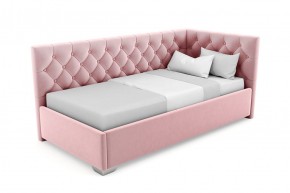 Кровать угловая Виола интерьерная +основание (80х200) в Талице - talica.ok-mebel.com | фото 10