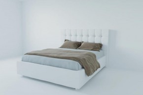 Кровать Венеция без основания 1800 (экокожа белая) в Талице - talica.ok-mebel.com | фото