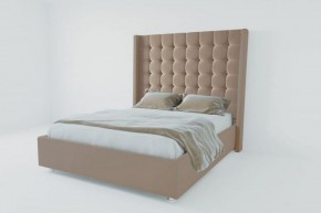 Кровать Венеция ЛЮКС без основания 800 (велюр серый) в Талице - talica.ok-mebel.com | фото