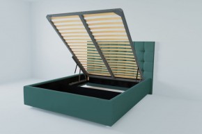 Кровать Венеция с ПМ 2000 (велюр бирюзовый) в Талице - talica.ok-mebel.com | фото