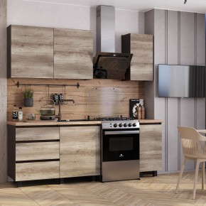 Кухня Энигма 1.6 м (венге/дуб каньон) в Талице - talica.ok-mebel.com | фото